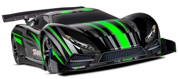 TRX64077-3GRN X0-1 grün 1/7 4WD Onroad Supercar RTR Brushless, mit TSM